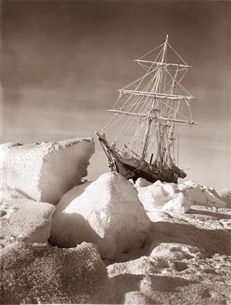 buque ' Endurance ' atrapado en el hielo