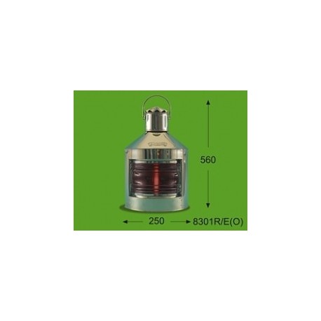 Copper Nav. Lamp 24cm - Red (DHR)