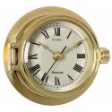 Solid Brass Clock 'Riviera'