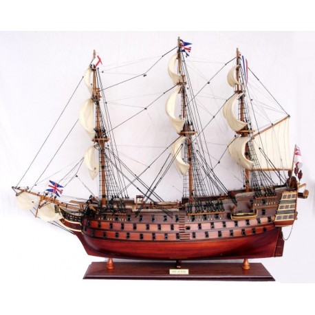 HMS Victory Wooden Detailed 80cm Model